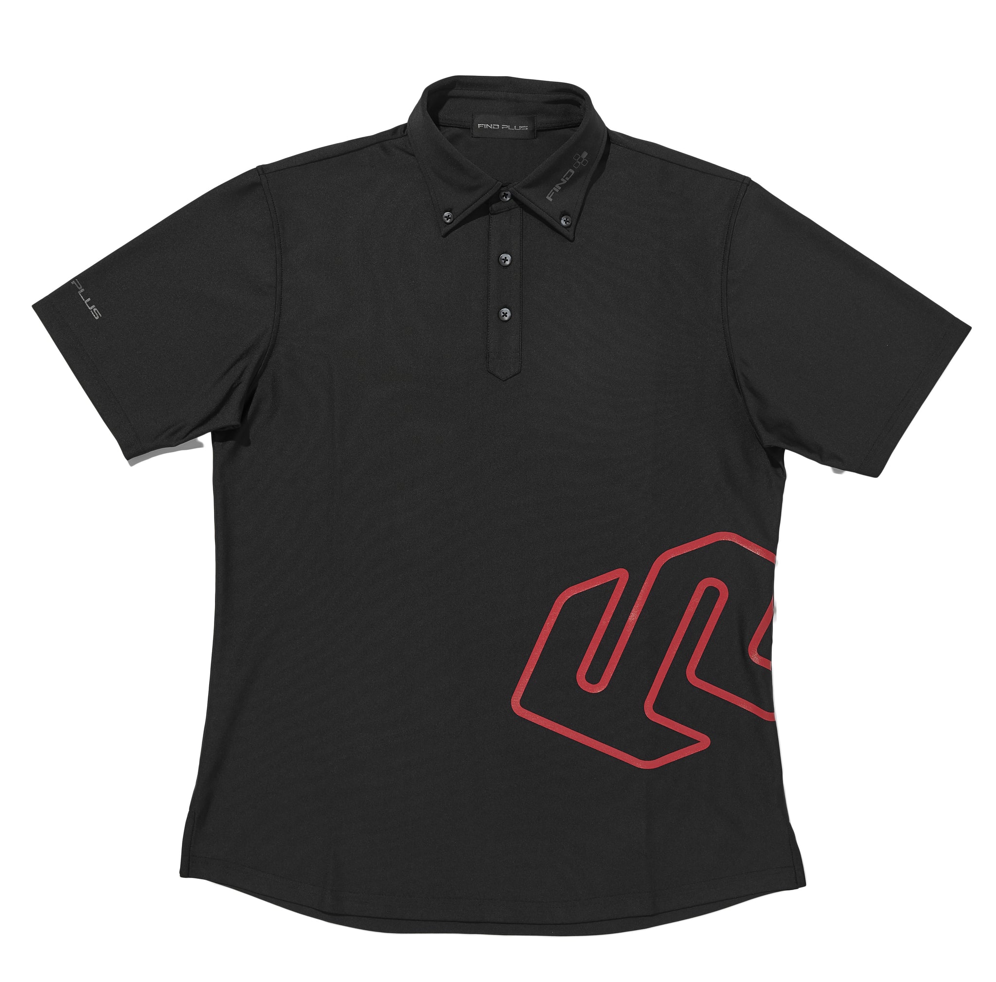 2024新発 ≪メンズ≫AB PLUS 【FPWS-2101】【黒】【抗菌 SHIRT POLO トップス
